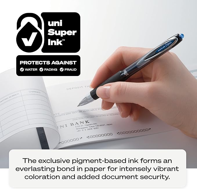 uniball 207 Fashion Retractable Gel Pens, Medium Point, 8 Pack - Image 6
