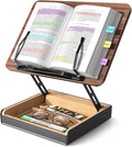Book Stand with Storage, Book Holder by HUMANCOZY