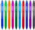 ParKoo Retractable Erasable Gel Pens Clicker, Fine Point 0.7mm by Parkoo