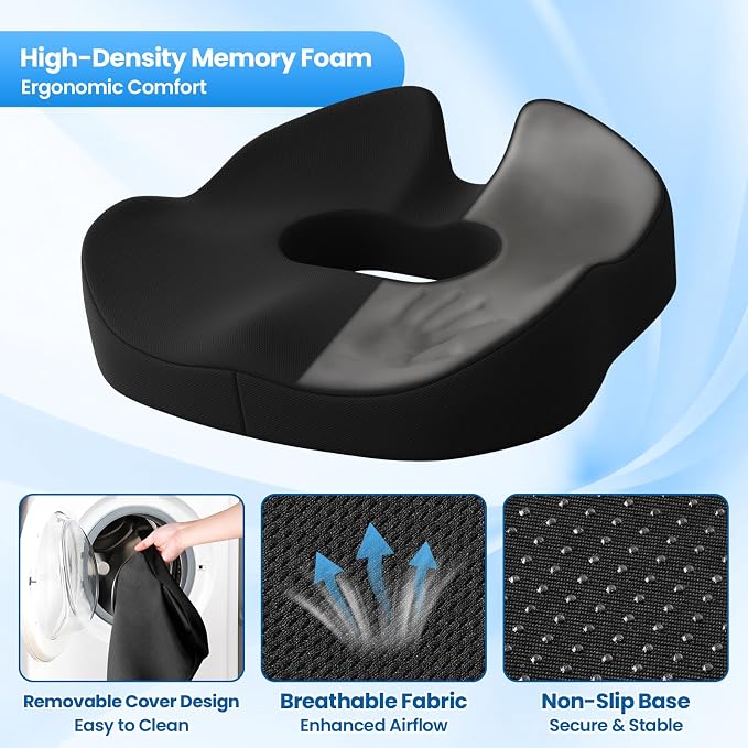 SweetSlubr Large Donut Pillow Seat Cushion - Image 6