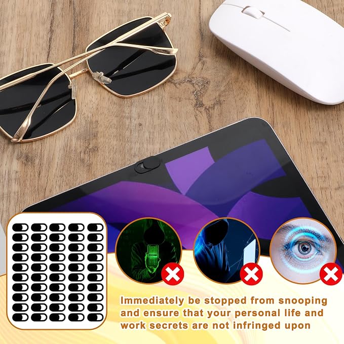 50 Pcs Webcam Cover Slide, 0.023 Inch Ultra-Thin Universal Camera Privacy Cover - Image 6