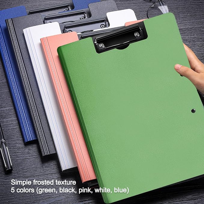 10 Pack Foldable Clipboards, A4 Clipboard Folder, Office Clipboard Folder - Image 3