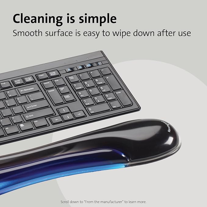 Kensington Duo Gel Wrist Rest for Keyboard, Wrist Pad for Keyboard, Ergonomic - Image 5