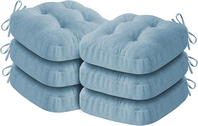 IASEAHK Chair Cushions for Dining Chairs, Dining Chair Cushions, Tufted Indoor by IASEAHK