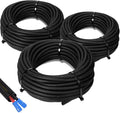 Sasylvia 1/4", 3/8" x 25 Ft Split Wire Loom Tubing Wire Loom Assortment Split by Sasylvia