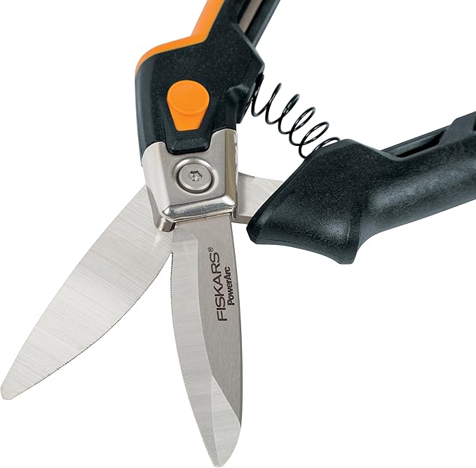 Fiskars PowerArc Utility Snips, Heavy-Duty Cutting Shears - Image 3