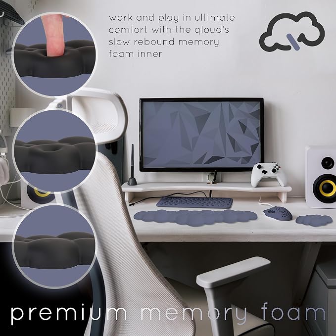 Cloud Keyboard Wrist Rest – Create-ables Qloud Cloud Wrist Rest - Image 5