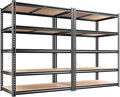 REIBII 2400LBS Garage Shelving 5 Tier Storage Shelves Heavy Duty, Adjustable by REIBII