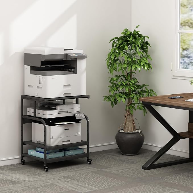 Fannova Printer Stand, 23.6 x18.9 x 30 Inches Large Printer Table - Image 6