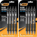 BIC Glide Bold Black Ballpoint Pens, Bold Point, Retractable Ballpoint Pens by BIC
