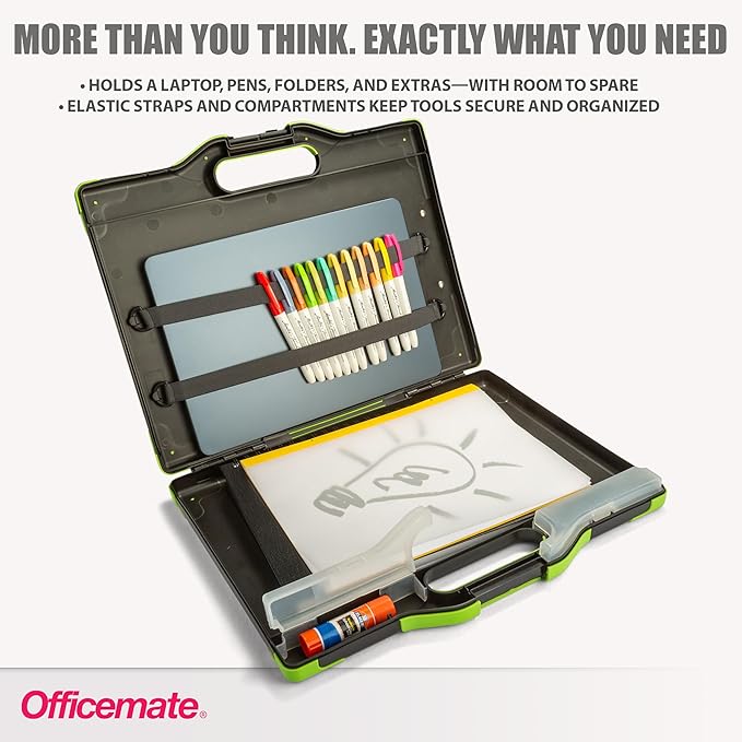 Officemate Carry All Clipboard Storage Box, Letter/Legal Size - Image 5