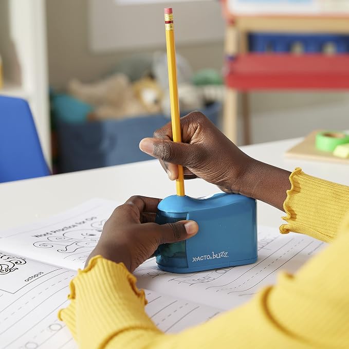 X-ACTO Buzz Battery Pencil Sharpener, Back to School, Classroom Supplies - Image 4