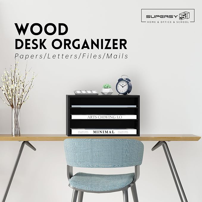 SUPEASY Wooden Desk Organizer - Image 2
