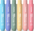 Nicpro 6 Pack Rotary Retractable Erasers, Soft TPE Twist Erasers in Cute by Nicpro