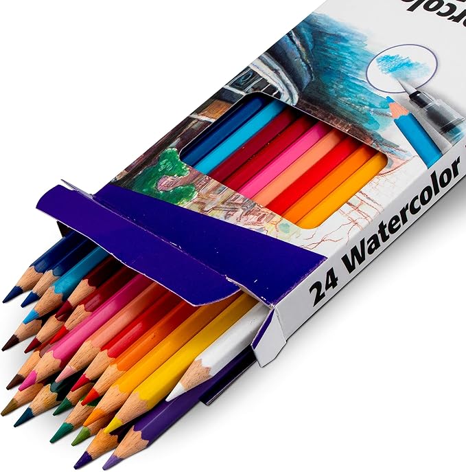 Pentel Arts Watercolor Pencils 24/ Package - Image 2