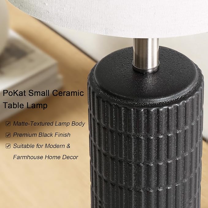 PoKat Small Table Lamps Set of 2 - Image 2