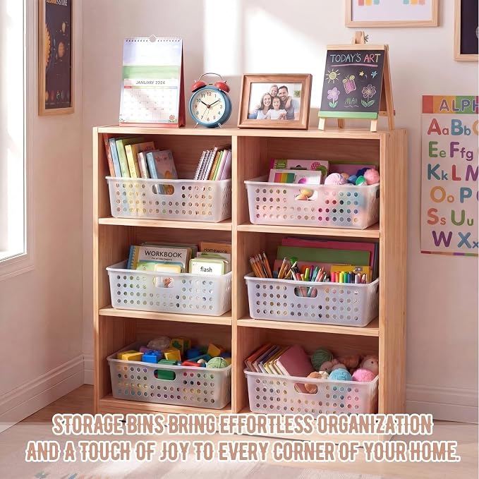Geetery 12 Pack Classroom Storage Baskets - Image 4