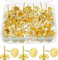 Nogeqi 100PCS Gold Push Pins, Stainless Steel Thumb Tacks by Unknown