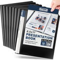 Dunwell Presentation Binder 12-Pocket, Displays 24 Pages, 8.5x11 Portfolio by Dunwell