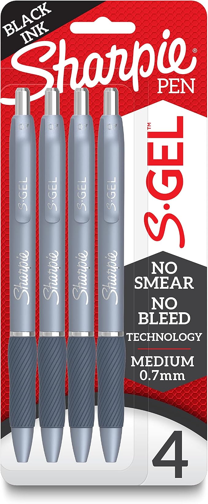Sharpie S-Gel Gel Pens, Frost Blue Barrel, Medium Point, Office Supplies by Unknown