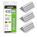 meite JT21 Staples, 1/4 Inch Galvanized Fine Wire Staples by meite