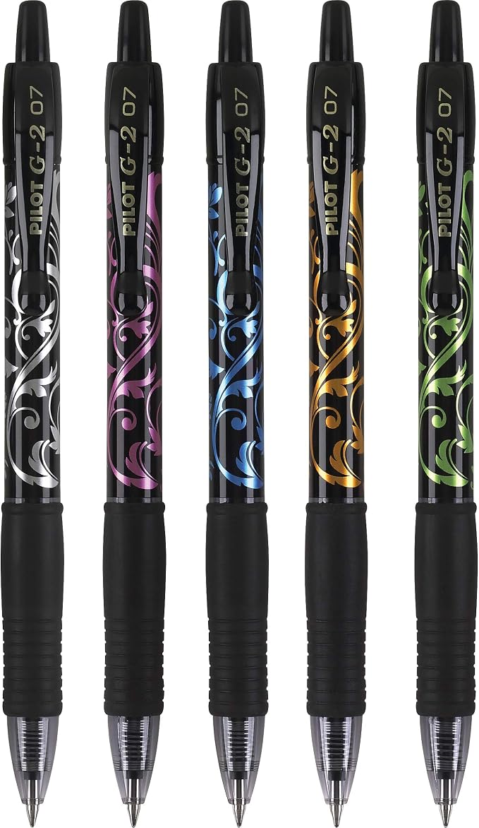 Pilot G2 Premium Refillable and Retractable Rolling Ball Gel Pens, Fine Point - Image 4