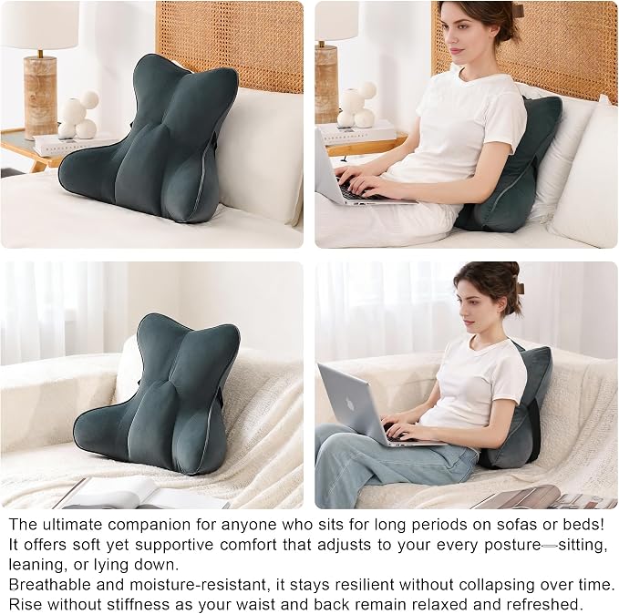 Lumbar Support Pillow for Lower Back Pain Relief – Multi-Functional Ergonomic - Image 5