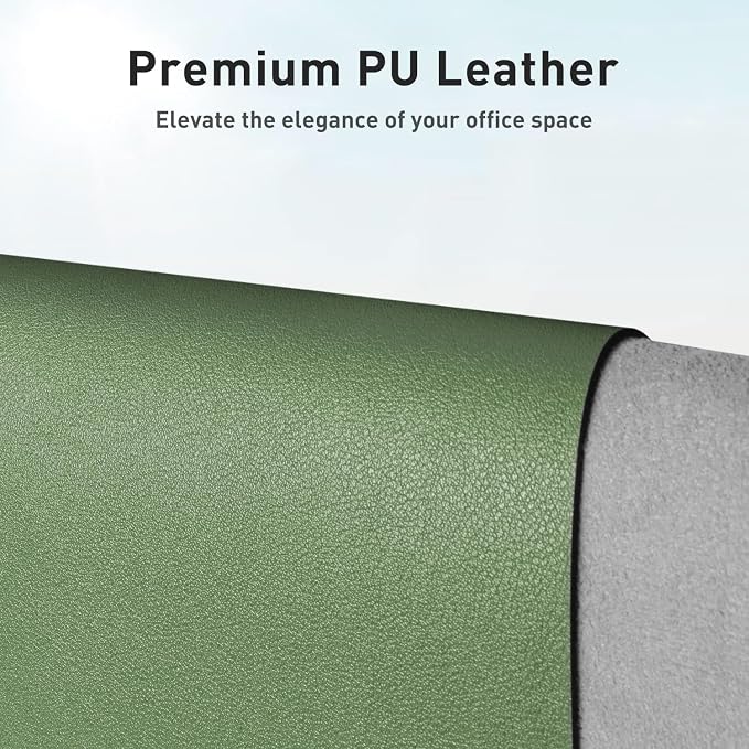 Aothia Faux Leather Desk Mat - Image 3