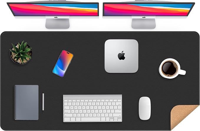 AFIING Large Desk Mat, Waterproof, Large Mouse Pad by AFIING