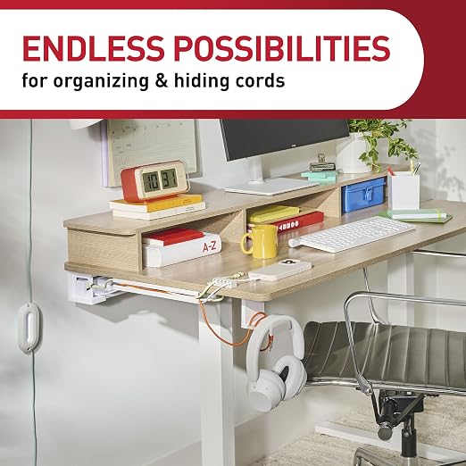 Command Power Strip Holder, 1 Tray and 8 Strips - Image 6