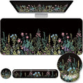 Desk Mat Set + Keyboard and Mouse Pad by VINEBURY