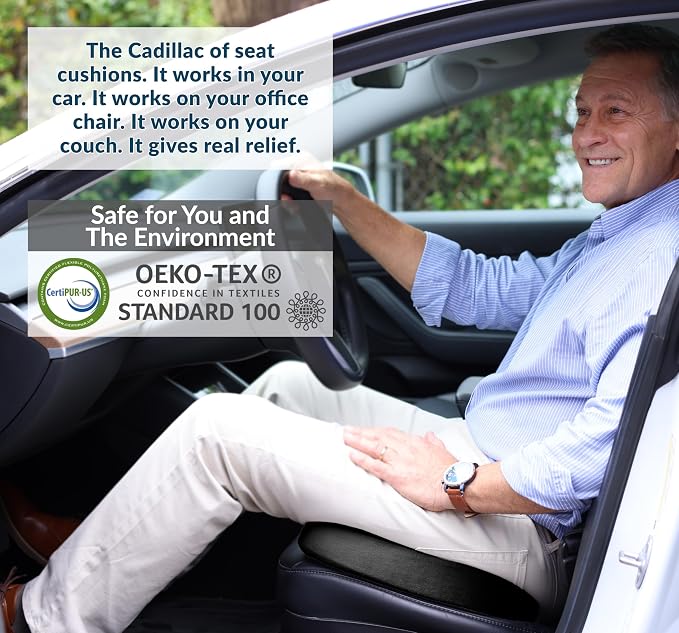 ComfiLife Premium Gel & Memory Foam Seat Cushion – Doctor Recommended Office - Image 9