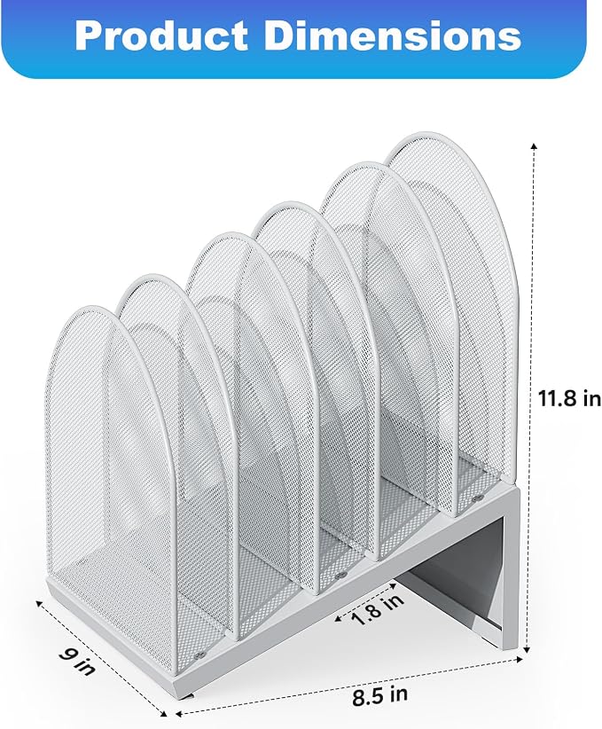 gianotter Desktop File Organizer, Desk Organizer - Image 4