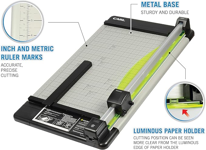 CARL Heavy Duty Rotary Paper Trimmer - Image 3