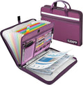 Fireproof Document Bag with Accordion File Organizer | Upgraded 5200°F Aluminum by Uwyriwooq