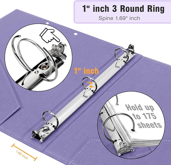 Ospelelf 1 Inch 3 Ring Binder - Image 3