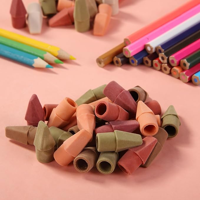 Mr. Pen- Pencil Erasers Toppers, 120 Pack, Latex Free, No Smudge | Mr Pen - Image 6