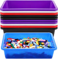 Hoteam 10 Pcs Flat Storage Organizer Tray Bin Paper Tray by Hoteam