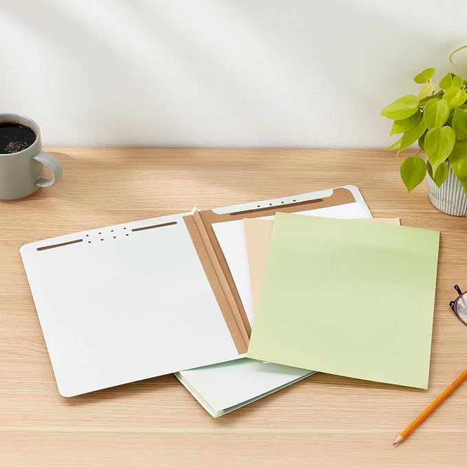 Amazon Basics Sturdy Pressboard Classification File Folders - Image 9
