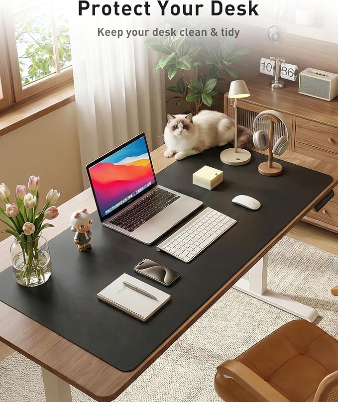 Aothia Faux Leather Desk Mat - Image 3