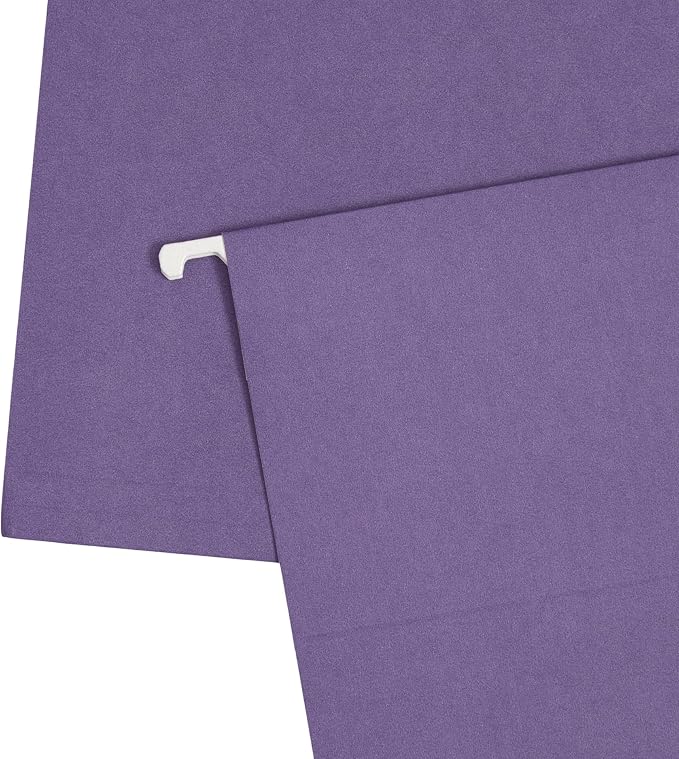 25 Blue Summit Supplies Legal Size Hanging File Folders, Durable 11pt Paper - Image 6