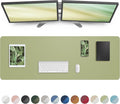 AFIING Leather Desk Pad Protector, Mouse Pad, Office Desk Mat, Non-Slip PU by AFIING