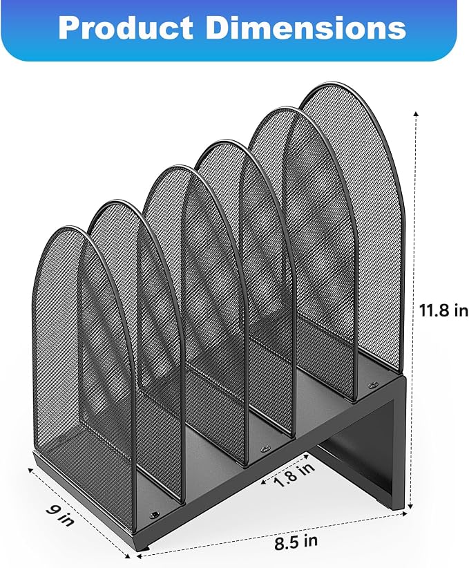 gianotter Desktop File Organizer, Desk Organizer - Image 4