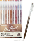 9 Colored Gel Pens Set, 0.6mm Fine Point by HysmmxHer