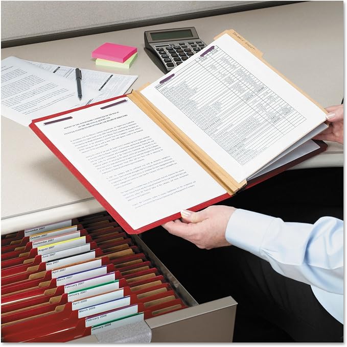 Smead Pressboard Classification File Folder - Image 2