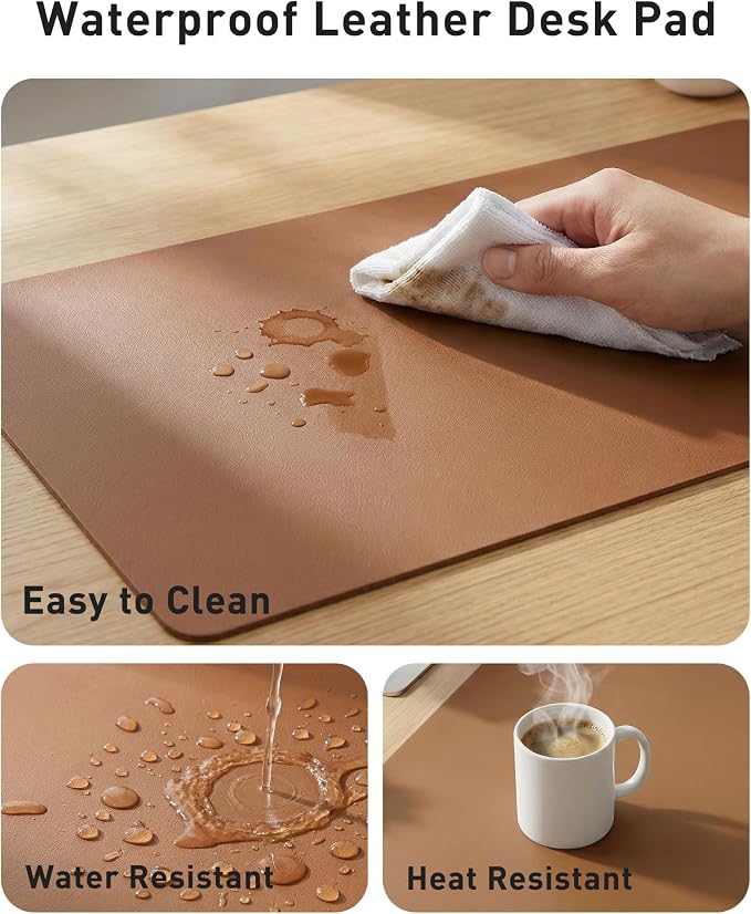 Aothia Faux Leather Desk Mat - Image 7