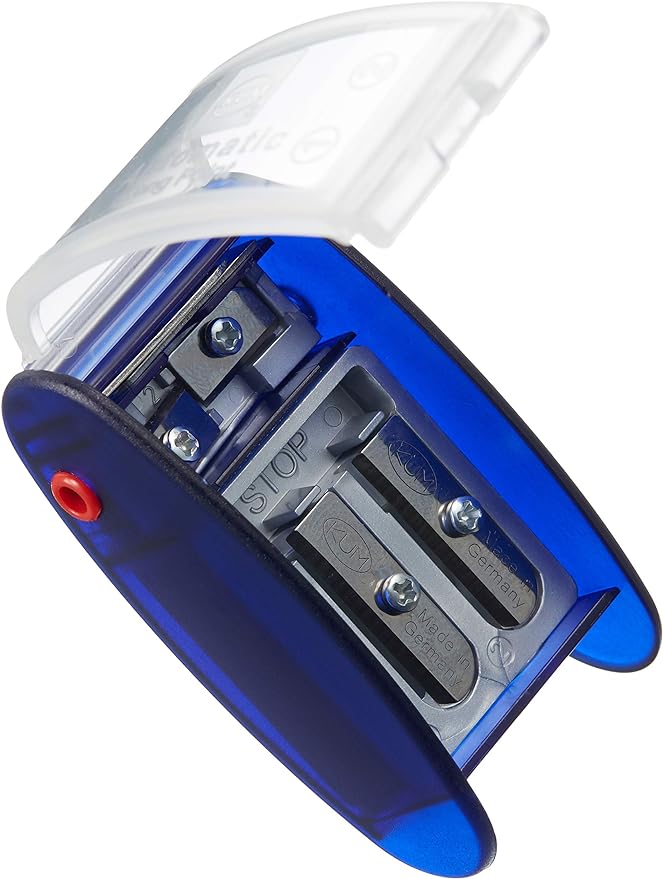 AS2M, Long Point Sharpener, sharpens in 2 steps; 2 spare blades includes. - Image 2