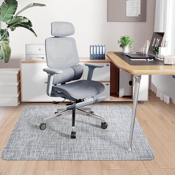 Sycoodeal Office Chair Mat for Hardwood & Tile Floor, Computer Gaming Chair Mat - Image 3