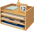 PROLEE Wooden Paper Tray Organizer by Hamstercages