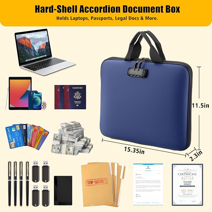 facka Fireproof Document Box - Image 2